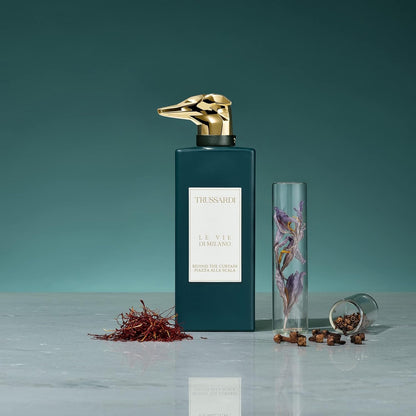 Trussardi, Le Vie di Milano Behind the Curtain Piazza alla Scala, Eau de Parfum, Unisex, 100 ml.