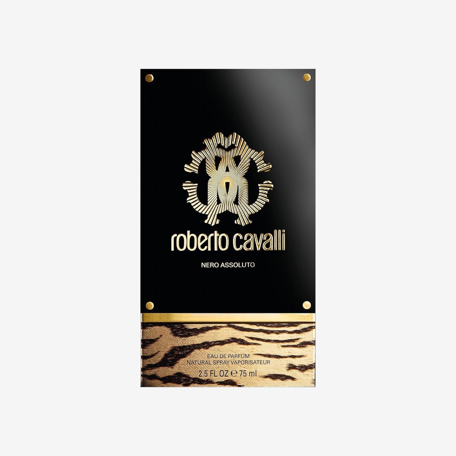 ROBERTO CAVALLI Nero Assoluto, Eau de Parfum für Damen, Betörender Duft, 75 ml