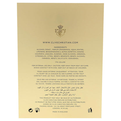 Clive Christian No. 1 Men Pure Perfume 50 ml