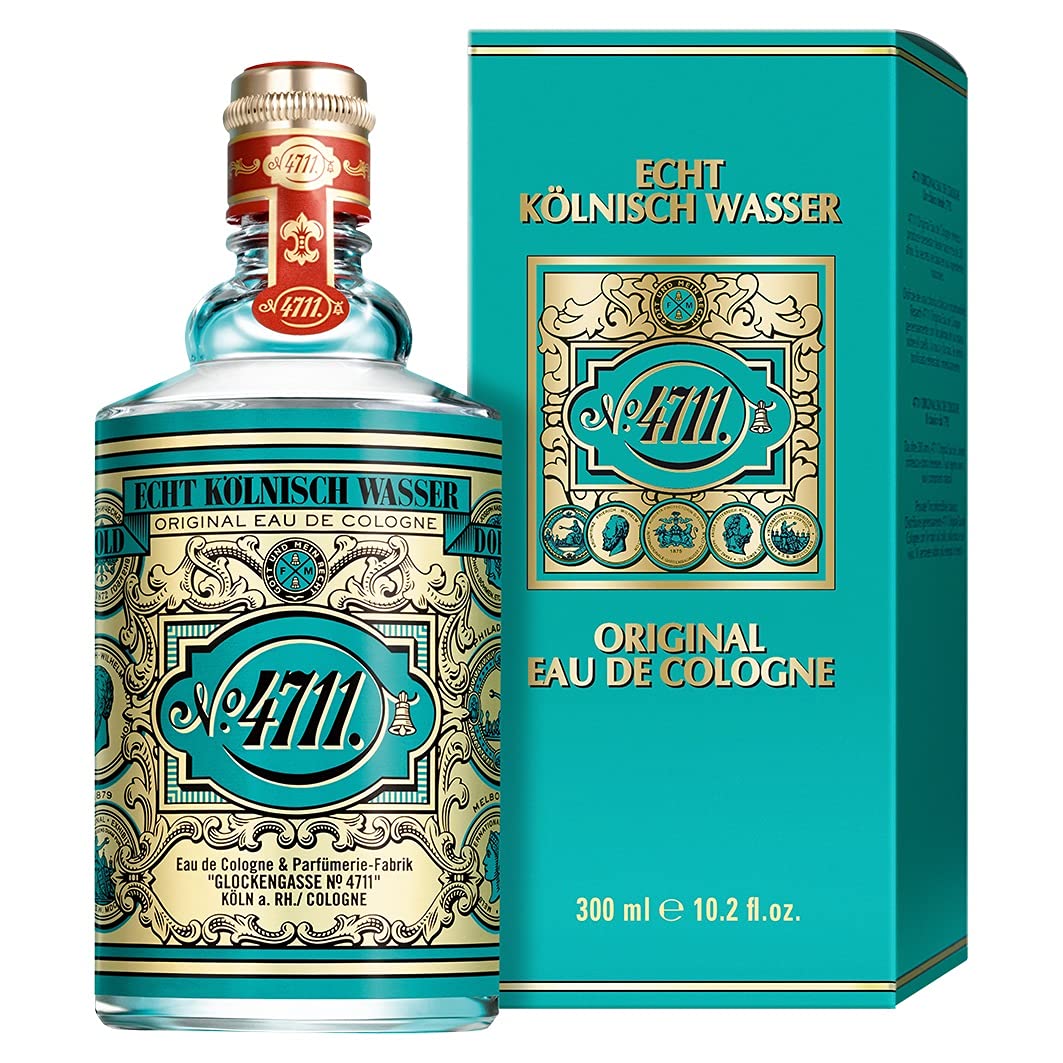 4711® Echt Kölnisch Wasser | Eau de Cologne 300ml Molanusflasche - Duftklassiker im ikonischen Flakon - charakteristischer Duft - unisex - wohltuend für Körper, Geist und Seele