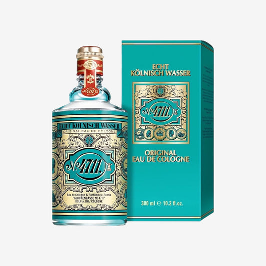 4711® Echt Kölnisch Wasser | Eau de Cologne 300ml Molanusflasche - Duftklassiker im ikonischen Flakon - charakteristischer Duft - unisex - wohltuend für Körper, Geist und Seele