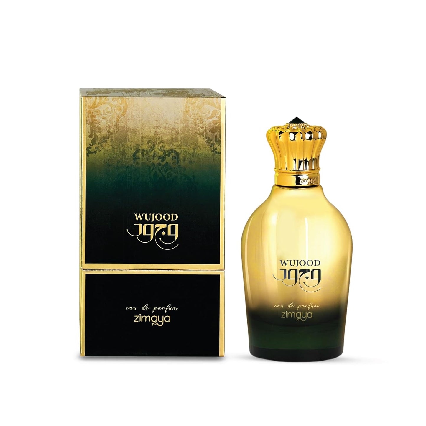 Afnan Zimaya Wujood Eau de Parfum für Unisex, Rich Floral Woody Scent, 100 ml