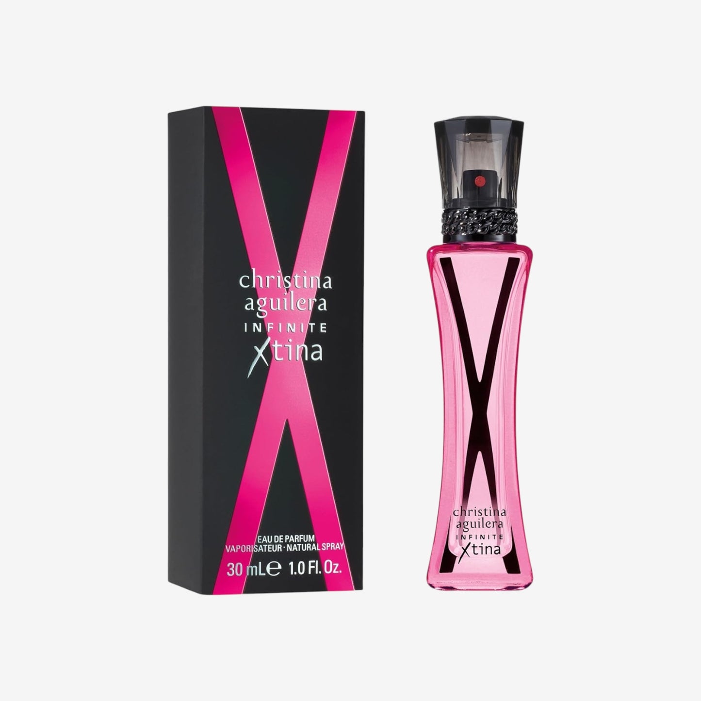 Christina Aguilera - Infinite Xtina, Eau de Parfum, Sprayduft, Fruchtig-blumiger Amber mit Noten von Rosa Guave, Rosa Jasmin und Modernem Amber, Parfüm für Frauen, 30 ml