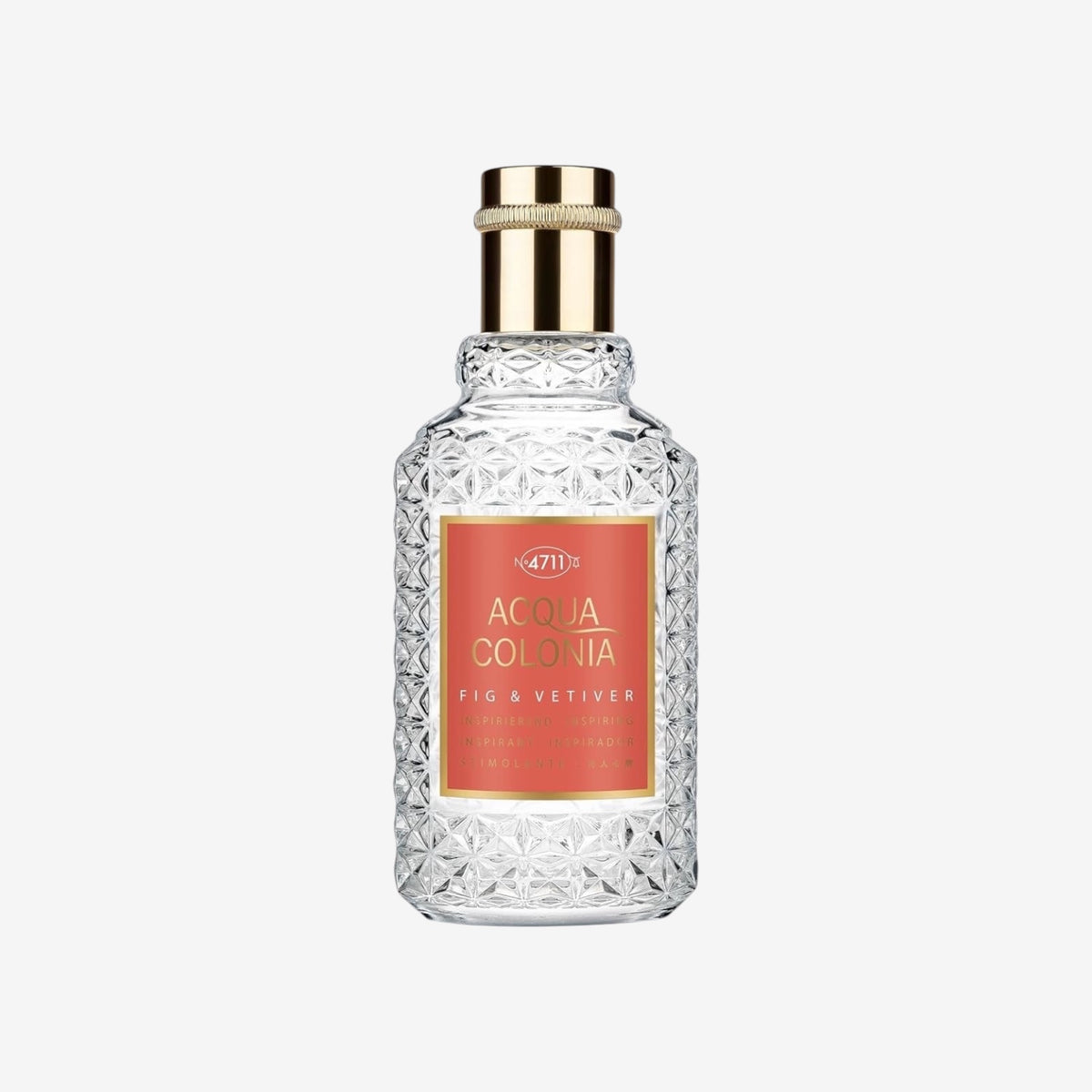4711 Acqua Colonia® Fig & Vetiver | Eau de Cologne - inspirierend - Wellness für die Sinne | 50ml Natural Spray