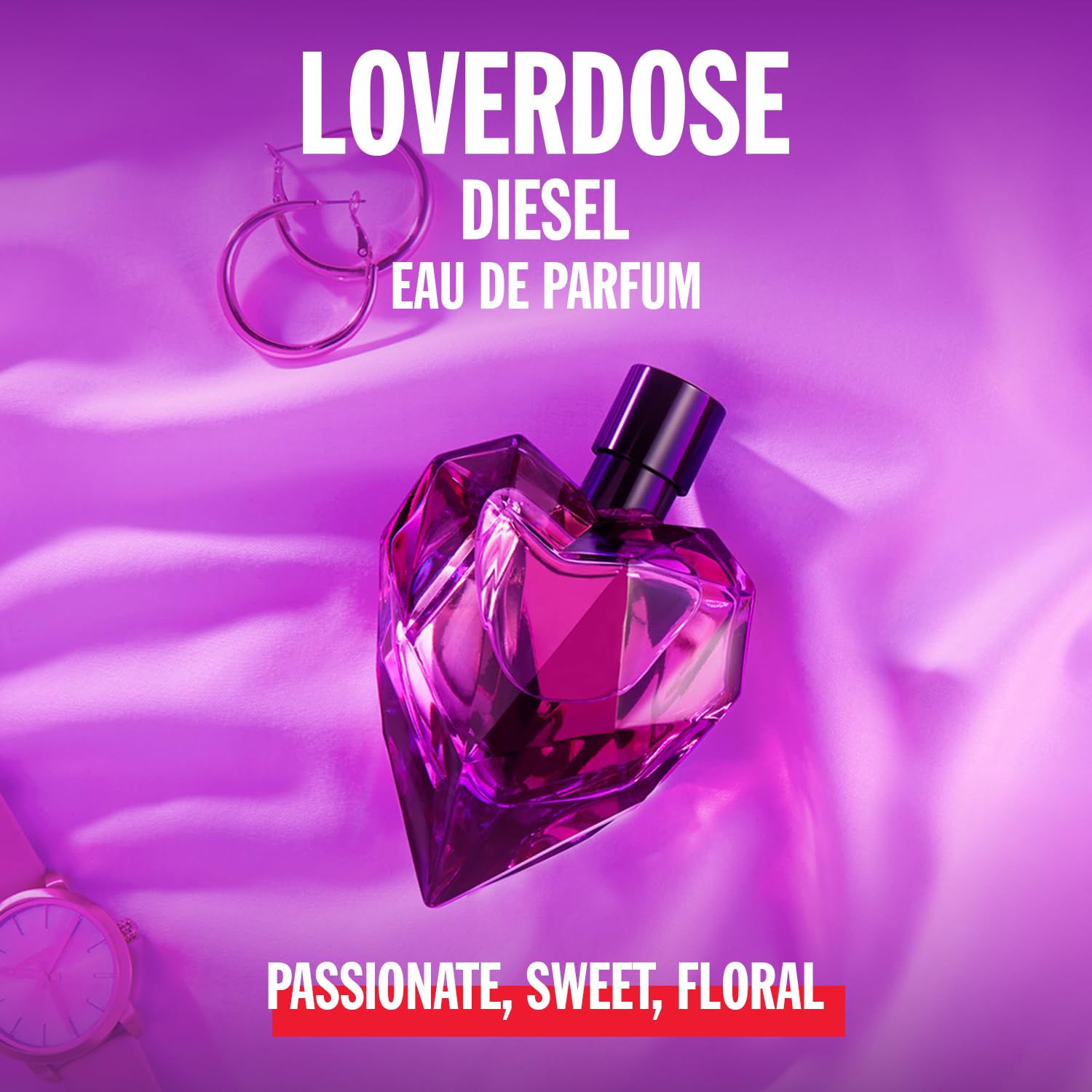 Diesel Loverdose Parfüm für Damen | Eau de Parfum Spray | Langanhaltend | Orientalisch-blumiger Frauen Duft