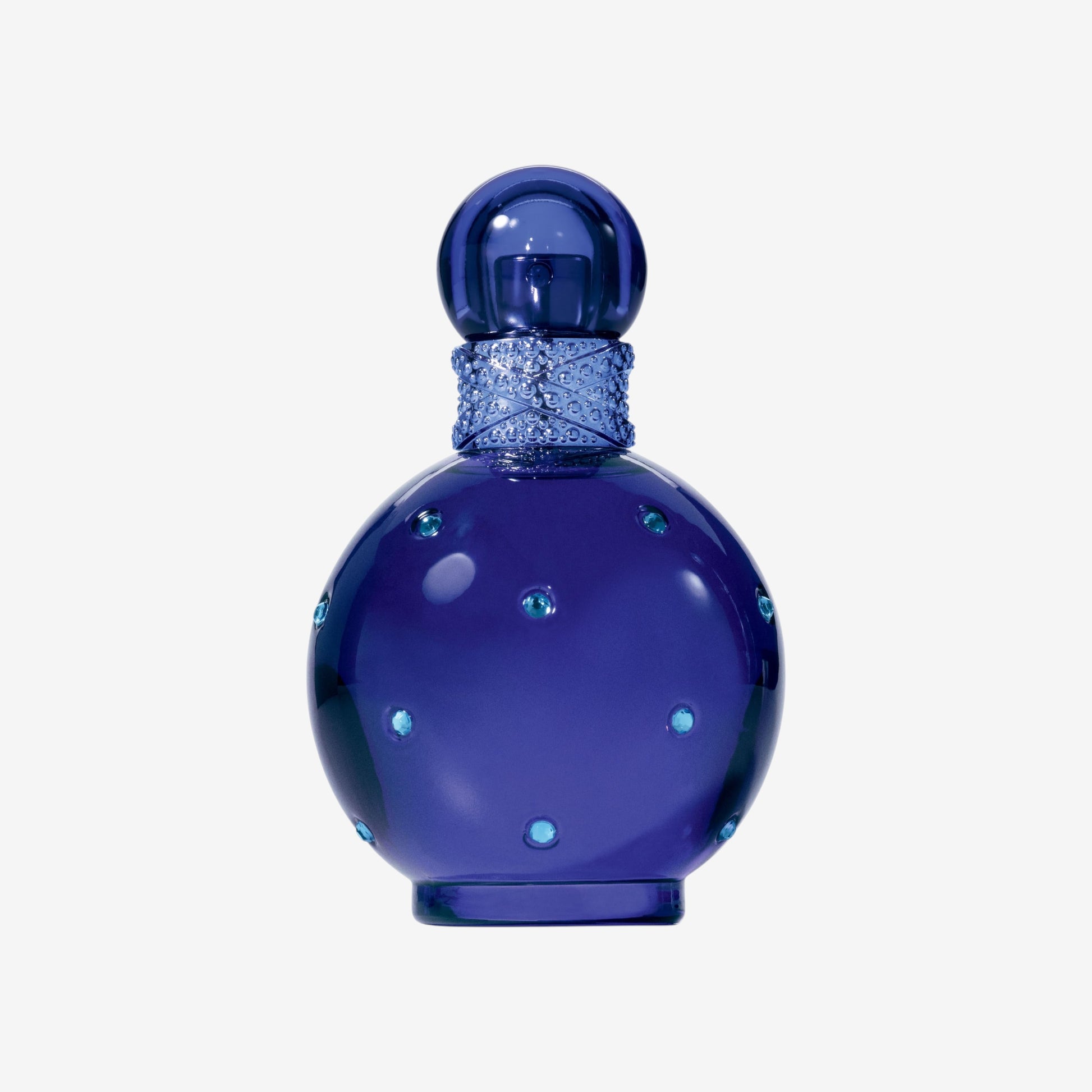 Britney Spears Midnight Fantasy 30 ml – Eau de Parfum für Damen – Blumiger Amber-Frucht Duft – Noten von Exotischer Pflaume, Samtiger Iris und Amber – Parfum Damen – Nachtblauer Flakon