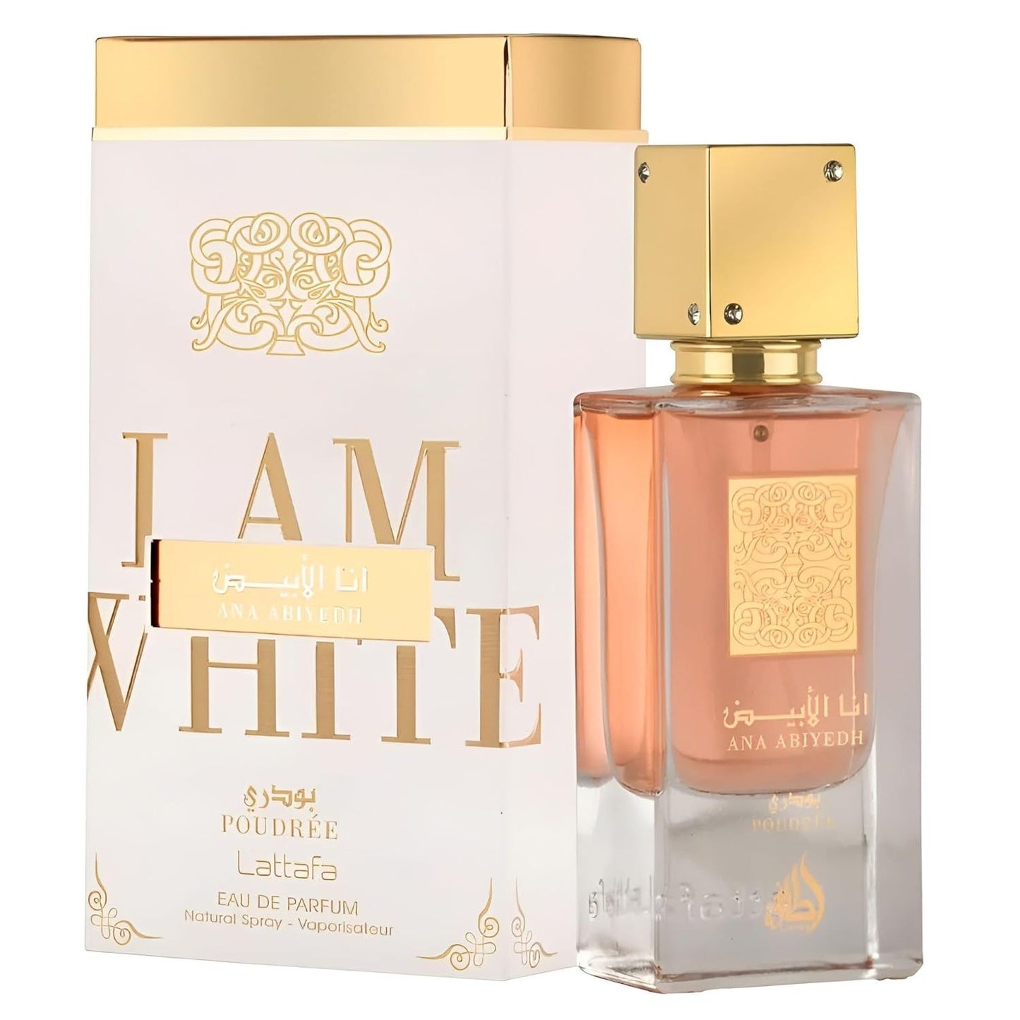 Ana Abiyedh Poudree Lattafa perfumes 60 ml