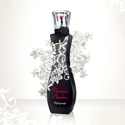 Christina Aguilera - Unforgettable Eau de Parfum, Parfum mit Noten von Nachtblühender Jasmin, Parfüm für Damen