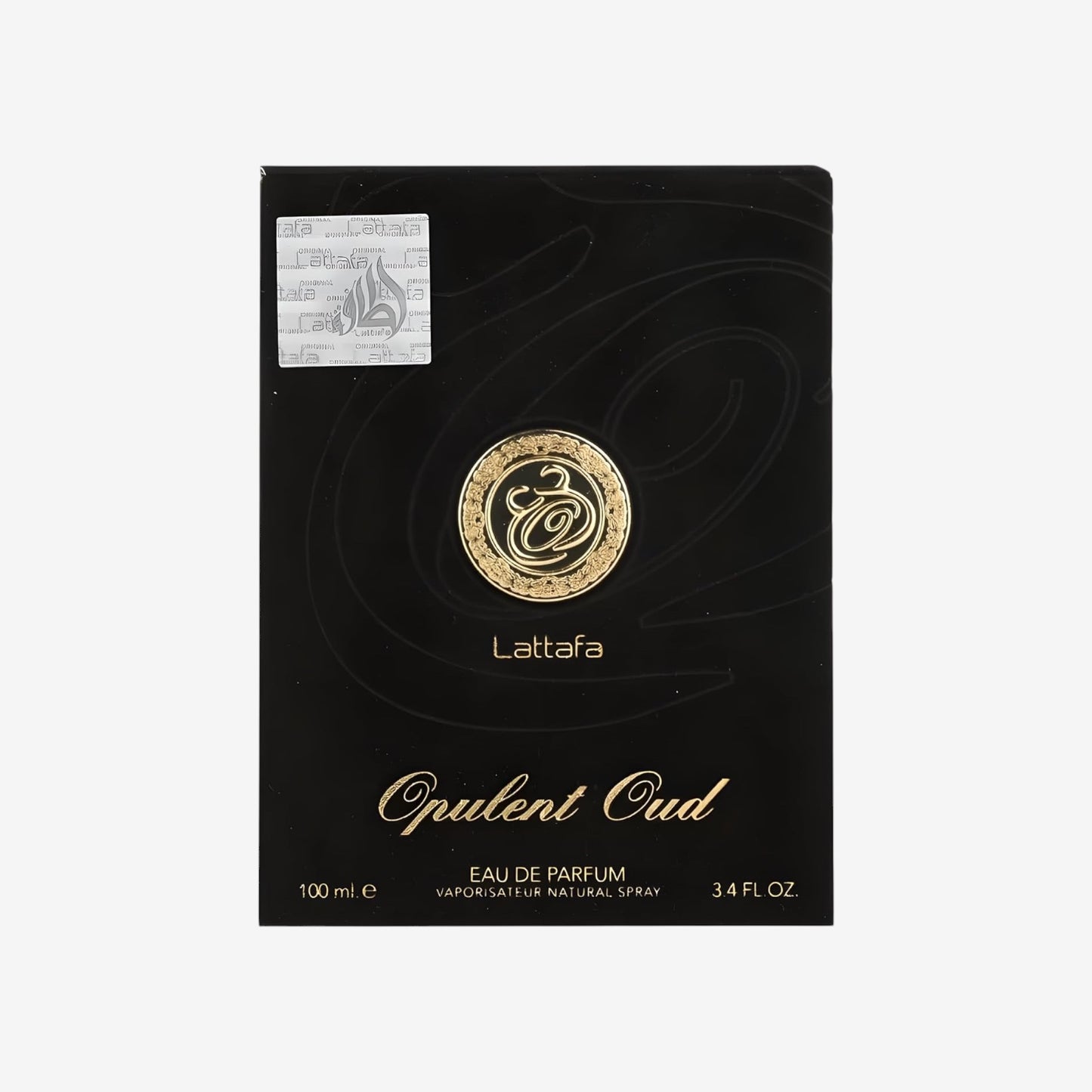 Lattafa Halal Attar Opulent Oud Musk Blue Black White Eau de Parfum, Zerstäuber, 100 ml (Parfum,100ml(1erPack))