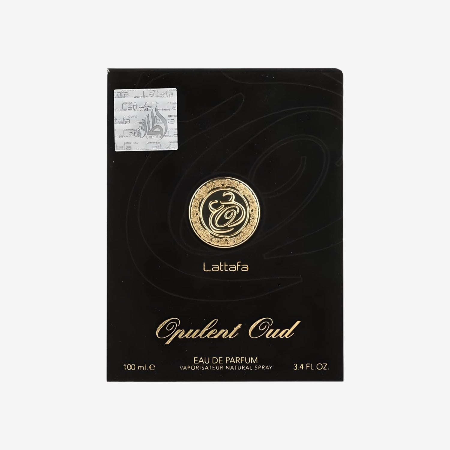 Lattafa Halal Attar Opulent Oud Musk Blue Black White Eau de Parfum, Zerstäuber, 100 ml (Parfum,100ml(1erPack))