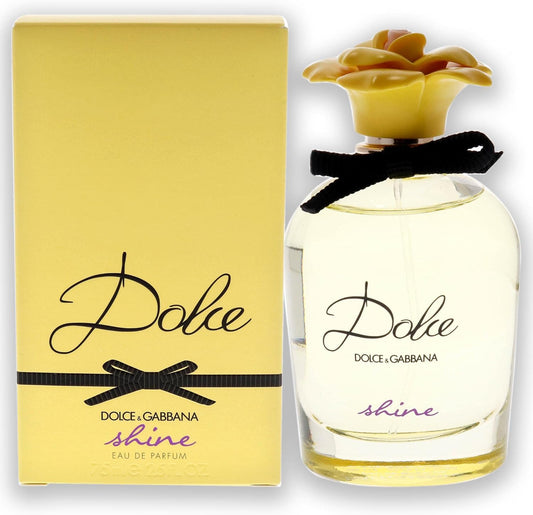 Dolce & Gabbana D&G, DOLCE SHINE EAU DE PARFUM 75ML Unisex adulto, Negro, 75 ml