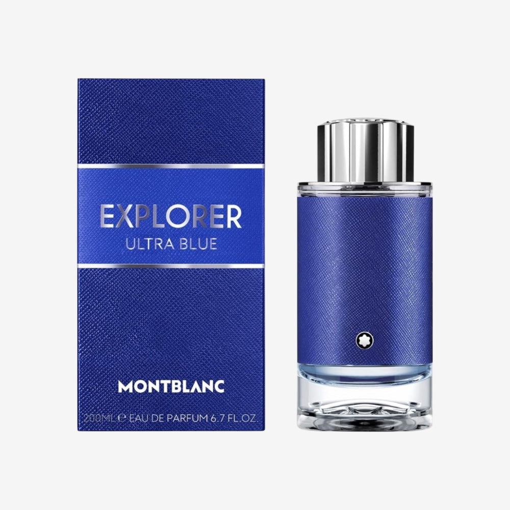 Montblanc Explorer Ultra Blue Eau de Parfum für Herren, 200 ml