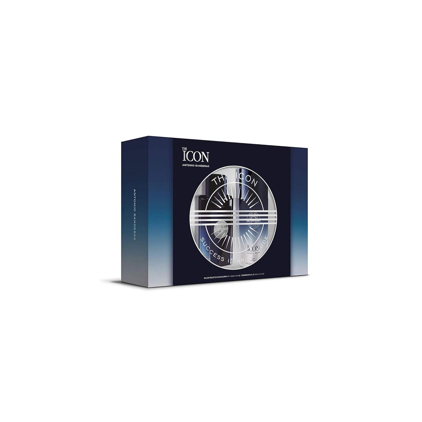 Antonio Banderas The Icon 2-teiliges Geschenkset Eau de Toilette 100 ml – Deodorant Spray 150 ml