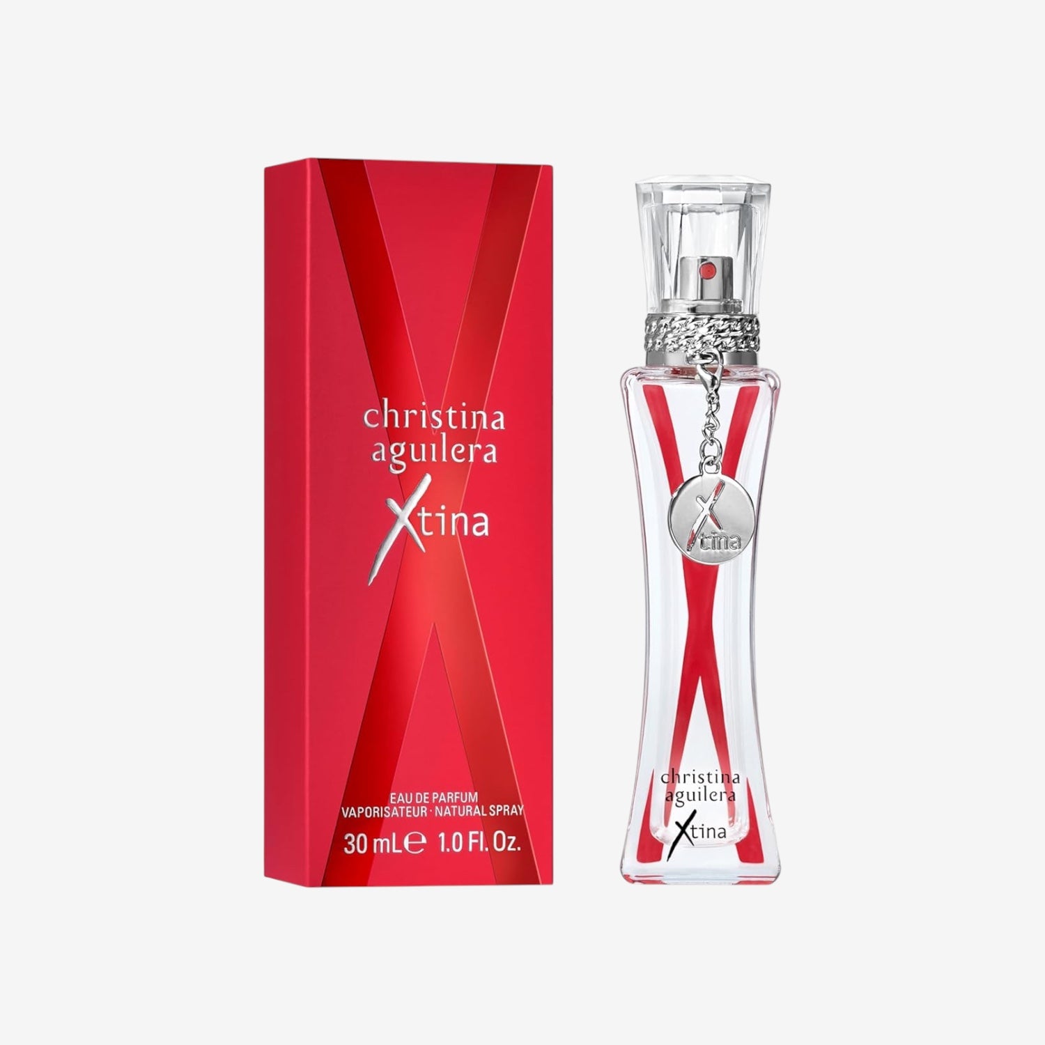 Christina Aguilera - Xtina Eau de Parfum für Damen, selbstbewusster, dynamischer & transformierender Duft, prickelnde Himbeeren, kandierte Rosenblätter & Eichenmoos, mutiges Eau de Parfum Spray, 30ml