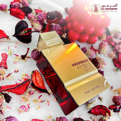 Al Haramain Amber Oud EDP Spray (Ruby Edition) Unisex 2 oz