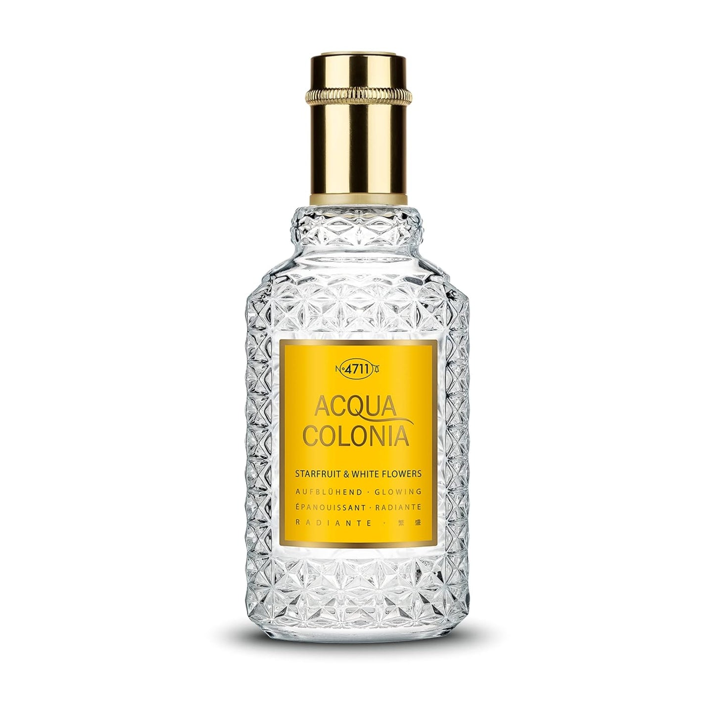 4711 Acqua Colonia® Starfruit & White Flowers | Eau de Cologne - aufblühend - Wellness für die Sinne | 50ml Natural Spray