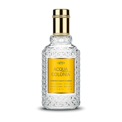 4711 Acqua Colonia® Starfruit & White Flowers | Eau de Cologne - aufblühend - Wellness für die Sinne | 50ml Natural Spray