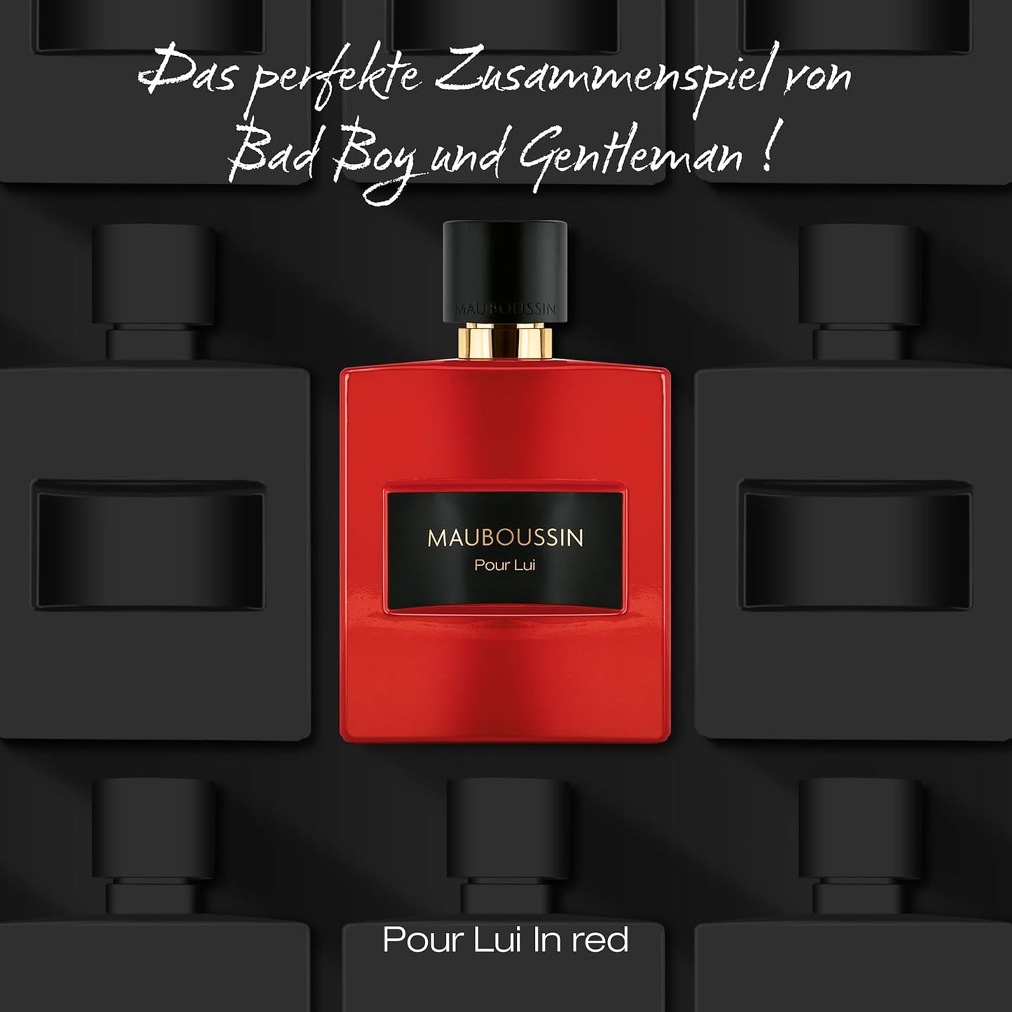 Mauboussin - Travel Pour Lui In Red: Eau de Parfum 100 ml & Travel Spray 20 ml