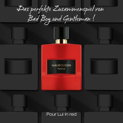 Mauboussin - Travel Pour Lui In Red: Eau de Parfum 100 ml & Travel Spray 20 ml