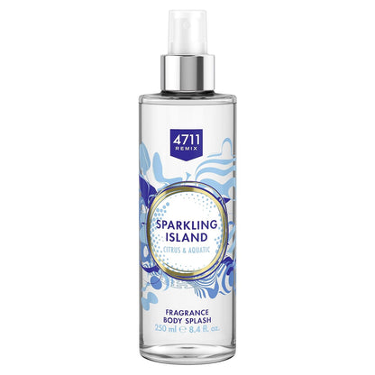 4711® Remix Sparkling Island I Body Splash - fruchtig - spritzig - sommerlich - die fruchtig-frische Limitte neu im prickelnden Mix! I 250ml Body Splash