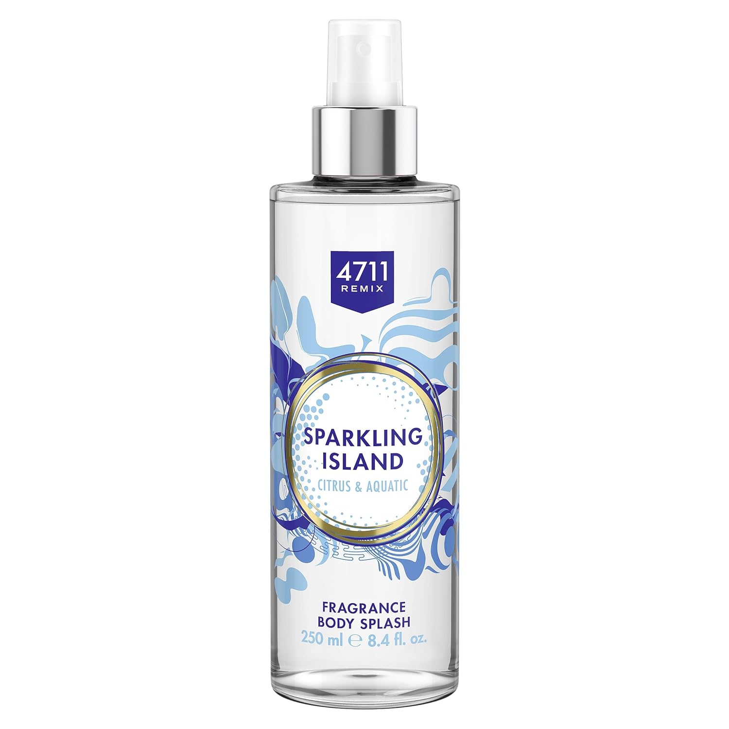 4711® Remix Sparkling Island I Body Splash - fruchtig - spritzig - sommerlich - die fruchtig-frische Limitte neu im prickelnden Mix! I 250ml Body Splash