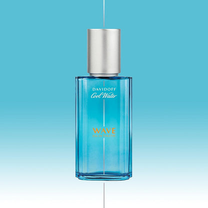 Davidoff Cool Water Wave Man Eau de Toilette, frisch-holziger Duft für Herren, 40ml