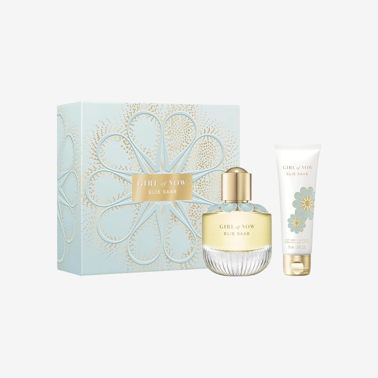 Elie Saab Girl of Now Eau de Parfum, 50 ml, Geschenkset mit 75 ml Bodylotion