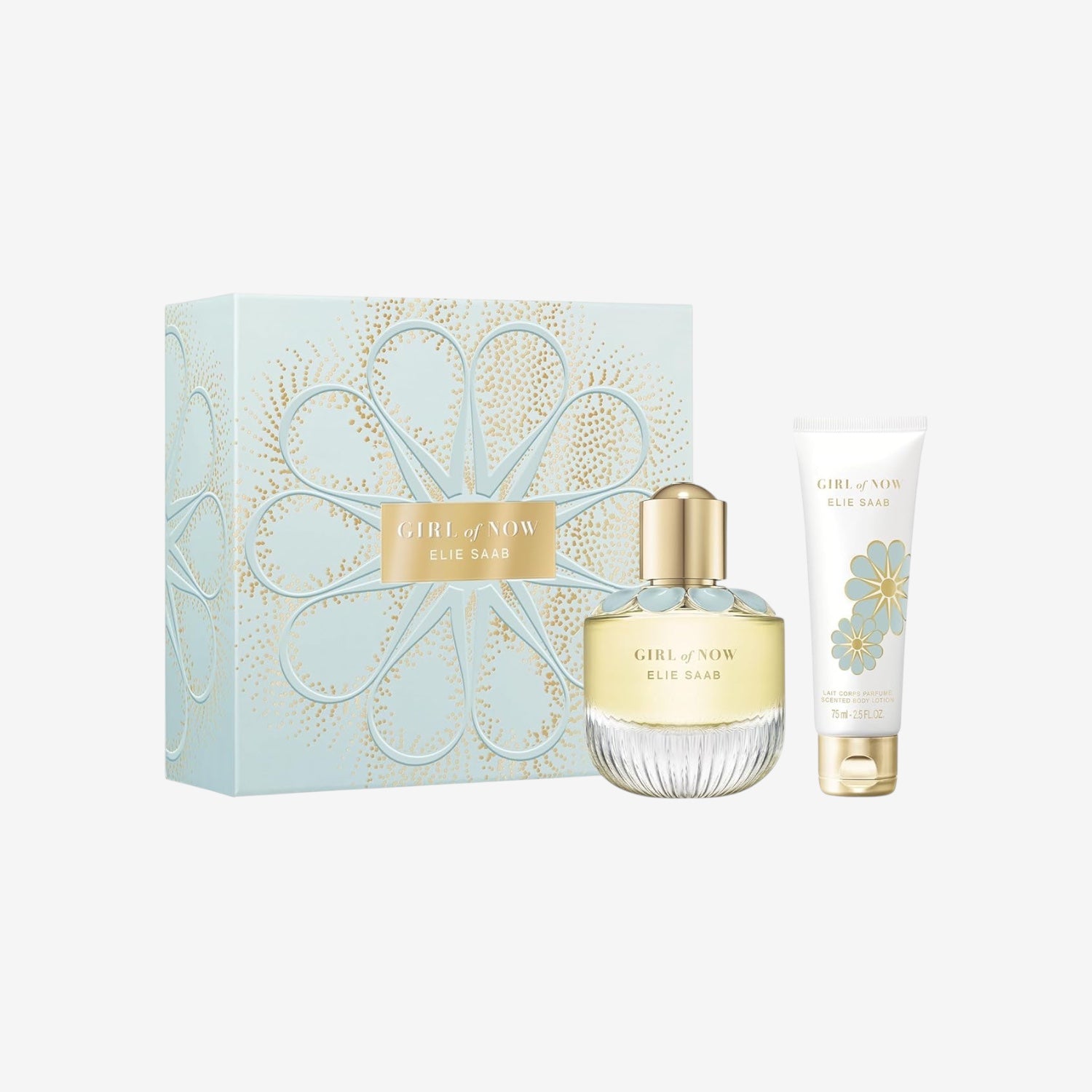 Elie Saab Girl of Now Eau de Parfum, 50 ml, Geschenkset mit 75 ml Bodylotion
