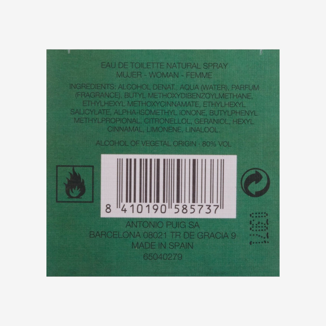 Adolfo Dominguez Bambu Woman EDT 100 ml Vapo, 1er Pack (1 x 100 ml)