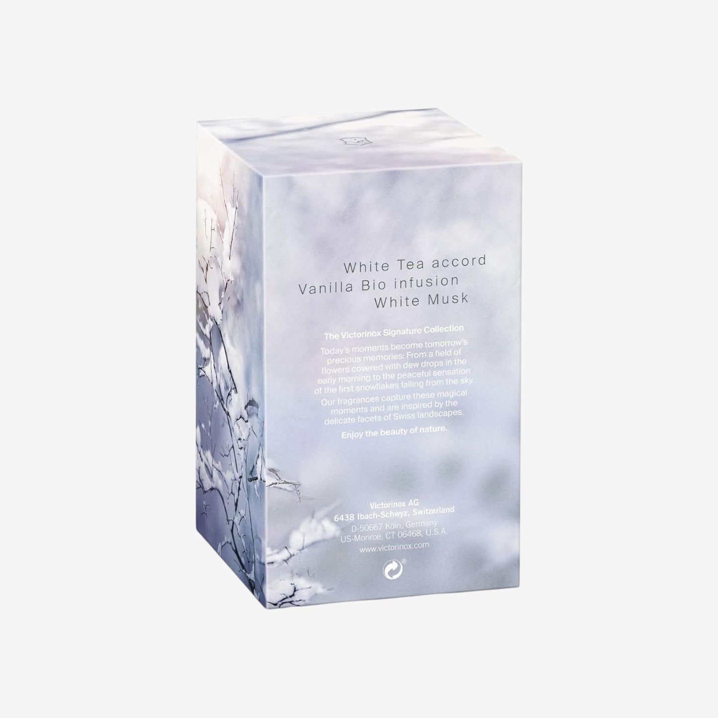 VICTORINOX First Snow Eau de Toilette für Damen, Parfüm mit Vanille und Moschus, Frisch und zart, Vegan, 100 ml, V0000898