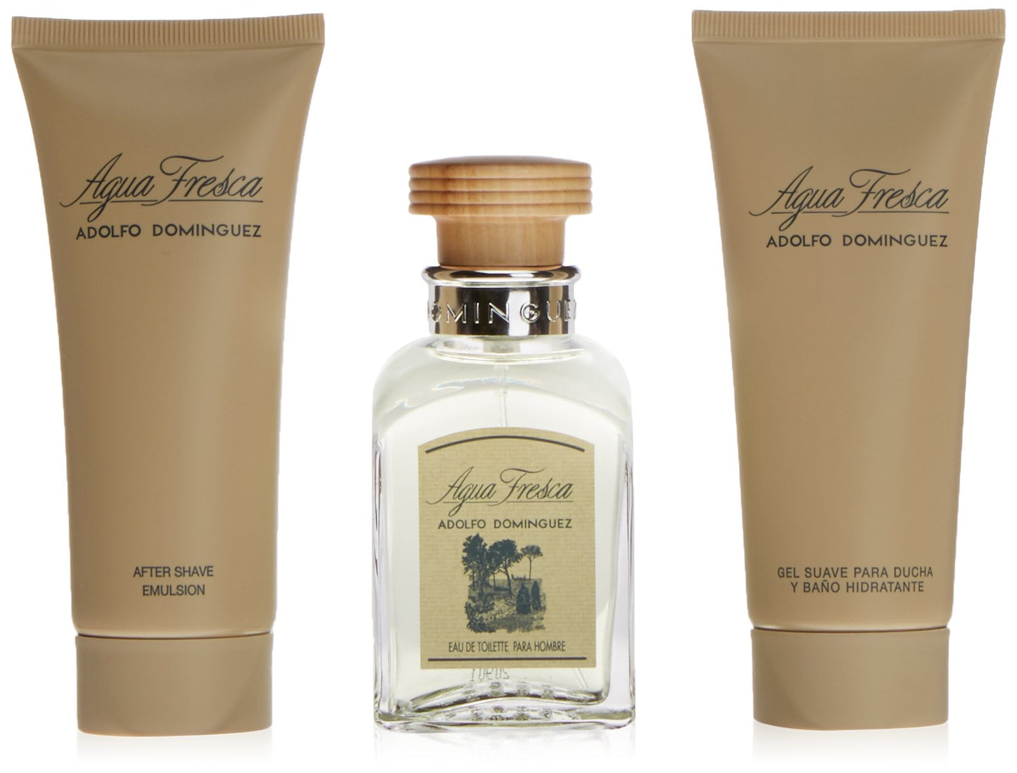 Adolfo Dominguez Agua Fresca Hombre EDT 60 ml Vapo, 1er Pack (1 x 60 ml)