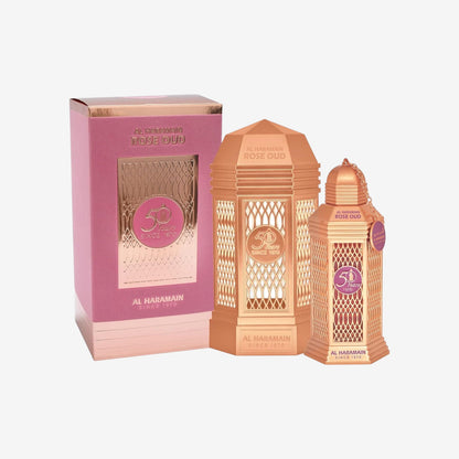 AL HARAMAIN, 50 Years Rose Oud, Eau de Parfum, Unisexduft, 100 ml