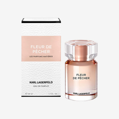 Karl Lagerfeld Fleur de Pêcher EdP, Linie: Les Matières Base, Eau de Parfum für Damen, Inhalt: 50ml