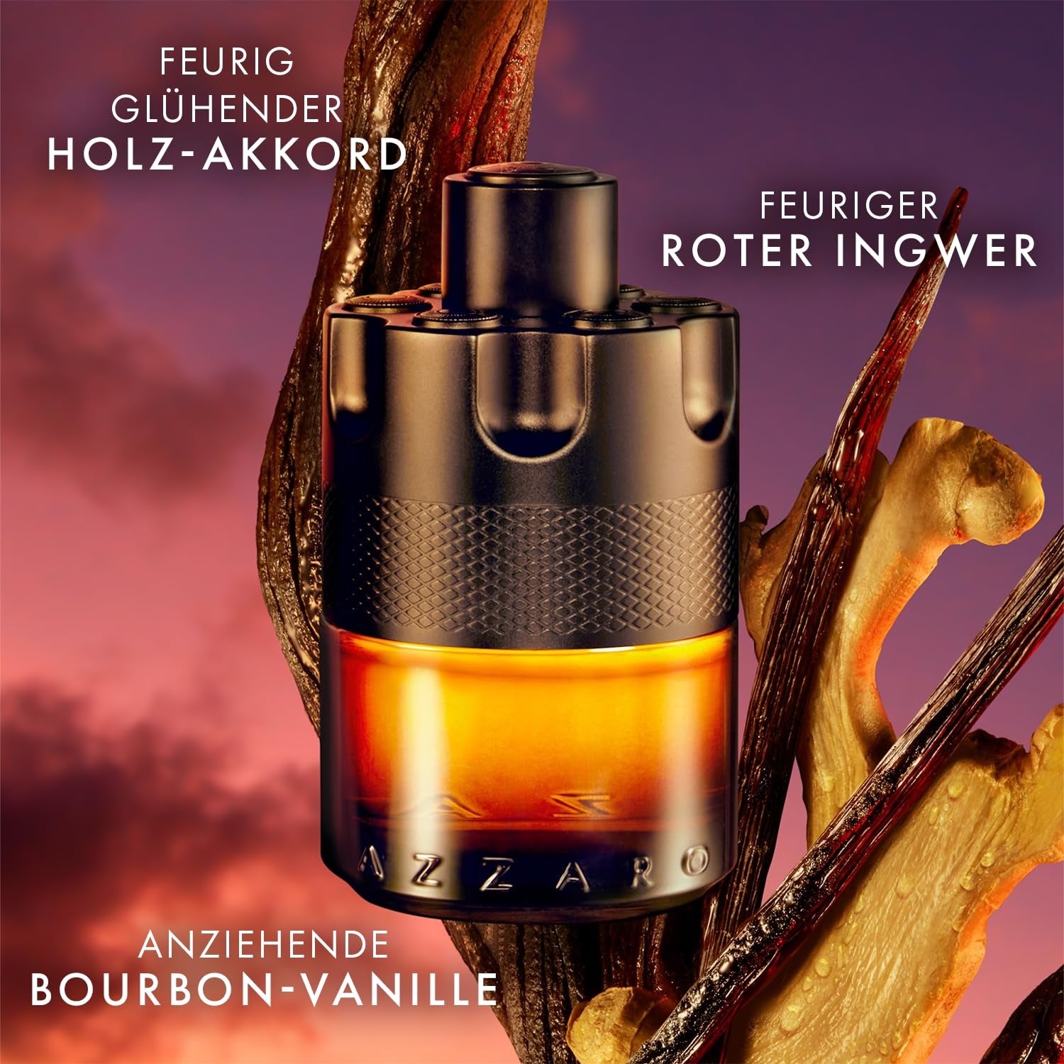 Azzaro The Most Wanted Parfum, intensiver, würziger Herrenduft, verführerisches Parfüm für Männer