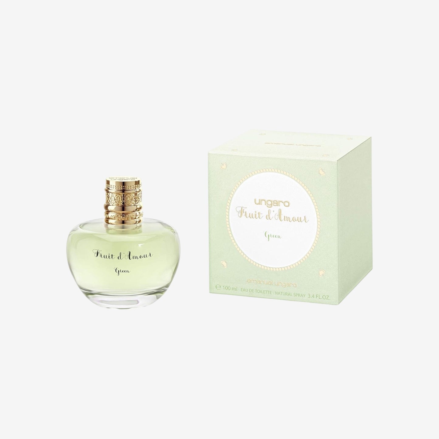 Emanuel Ungaro Fruit D'Amour Green Eau De Toilette Woman, 100 ml