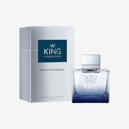 Banderas Perfumes – King of Seduction – Eau de Toilette Spray für Herren, Maskuliner, Intensiver und Energetischer Duft mit Bergamotte und Apfel – 100 ml
