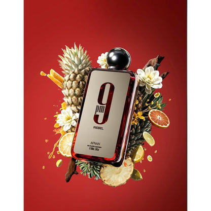 Afnan 9 PM Rebel Unisex Eau De Parfum, 100ml
