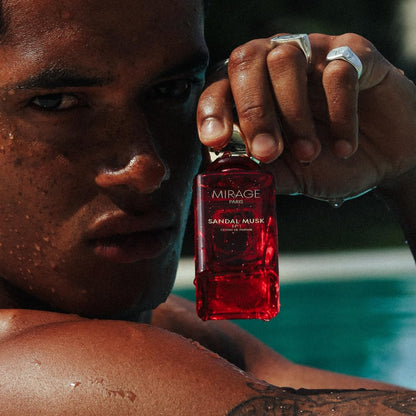Sandal Musk No.1 – Extrait de Parfum Unisex (30% Duftöl), mit Pheromonen, langanhaltend & elegant, Sandelholz & Moschus, 50 ml + gratis Duftprobe