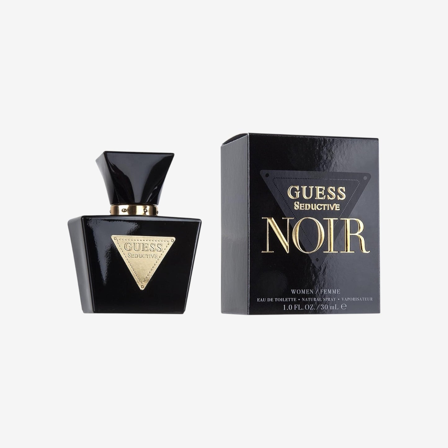 GUESS Seductive Noir, Eau de Toilette für Damen, Ambriert-Blumig, Sinnlicher Duft, Lang Anhaltend