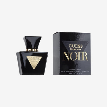 GUESS Seductive Noir, Eau de Toilette für Damen, Ambriert-Blumig, Sinnlicher Duft, Lang Anhaltend