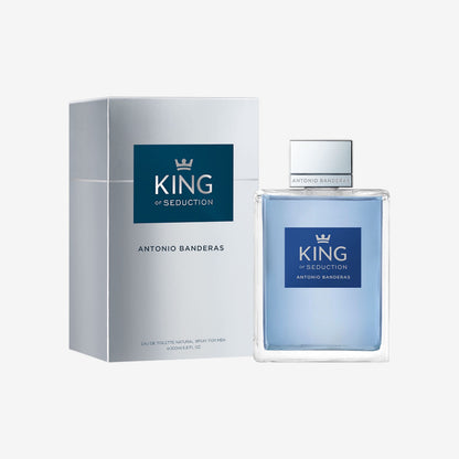 Banderas Perfumes – King of Seduction – Eau de Toilette Spray für Herren, Maskuliner, Intensiver und Energetischer Duft mit Bergamotte und Apfel – 100 ml