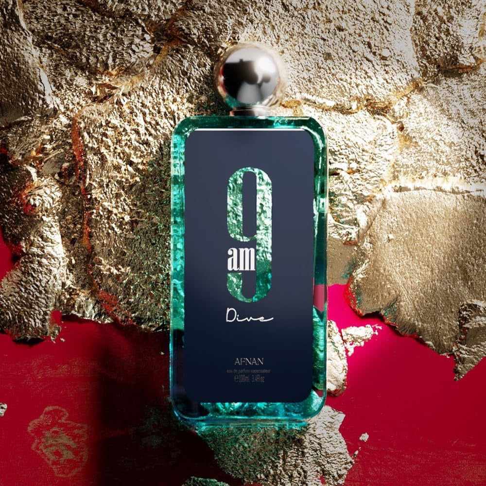 Afnan 9 am Dive Eau de Parfum unisex 100 ml EDP, Parfum, Herren, Geschenk