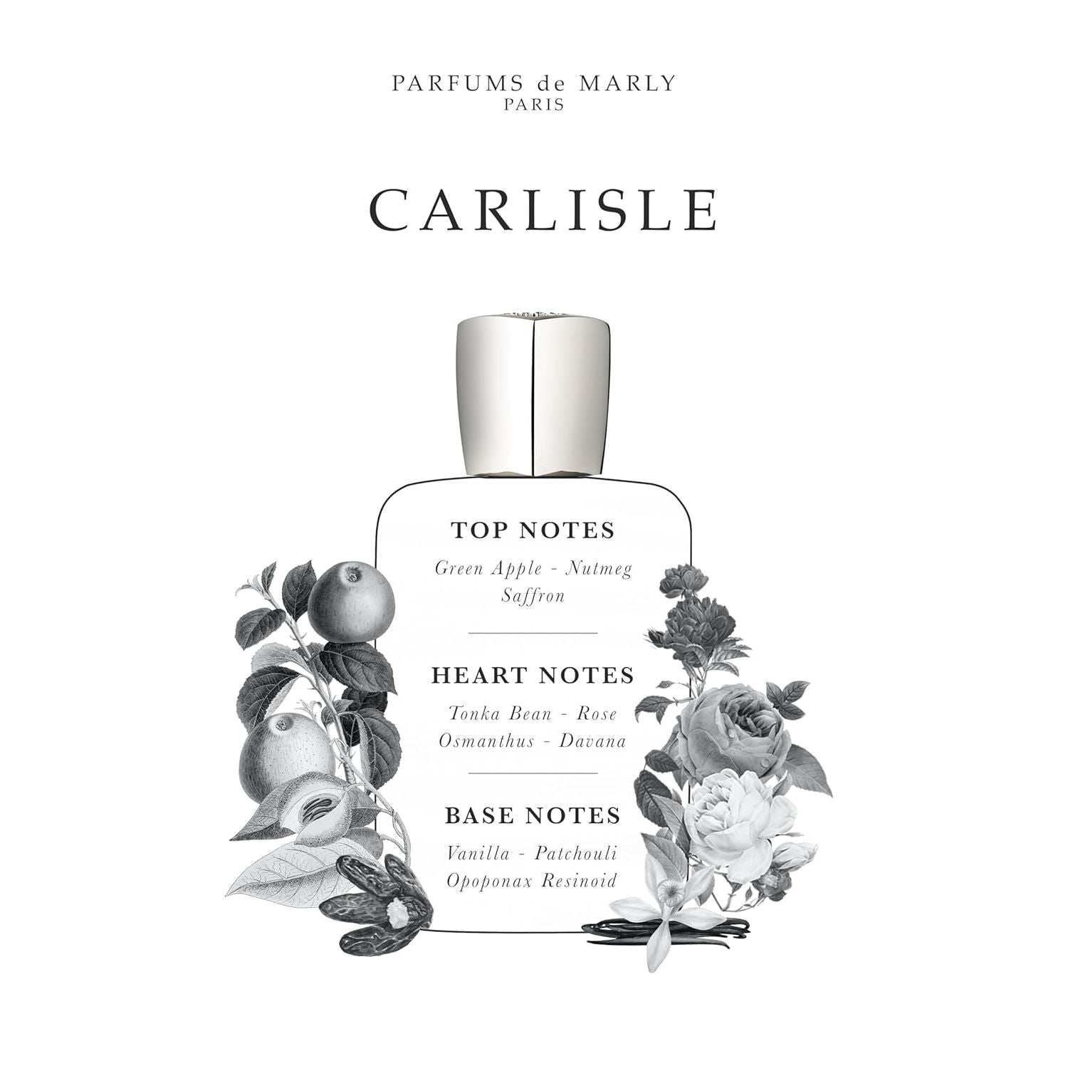 PARFUM DE MARLY Carlisle Unisex Eau de Parfum Spray, 1er Pack(1 x 125 ml)