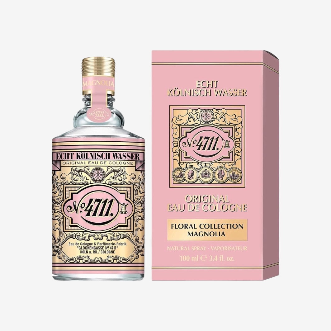 4711® Echt Kölnisch Wasser I Floral Collection - ROSE - Eau de Cologne - florale Neuinterpretation der Ikone - romantisch – weiblich – sanft I 100ml Natural Spray Vaporisateur