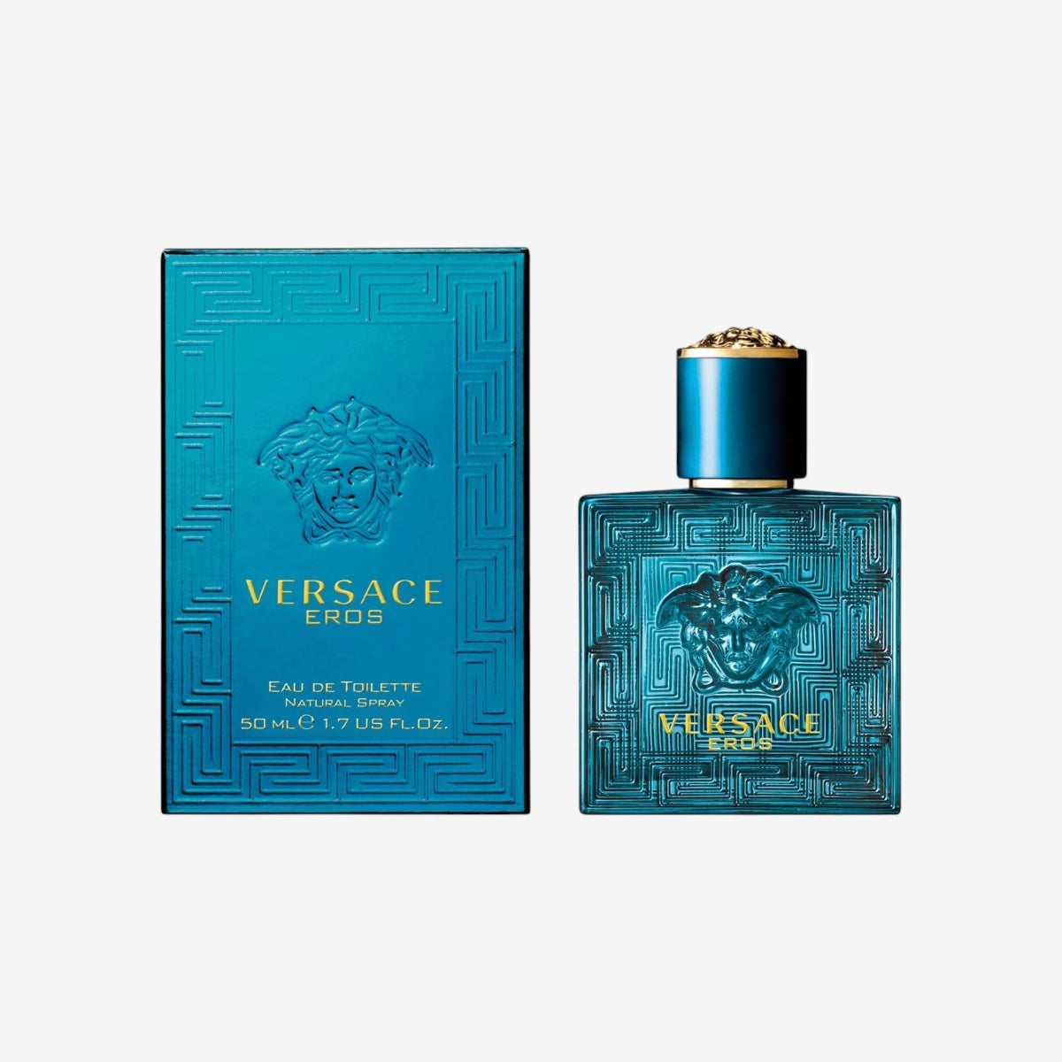 GIANNI VERSACE Versace Eros EDT Vapo 50 ml, 1er Pack (1 x 50 ml)