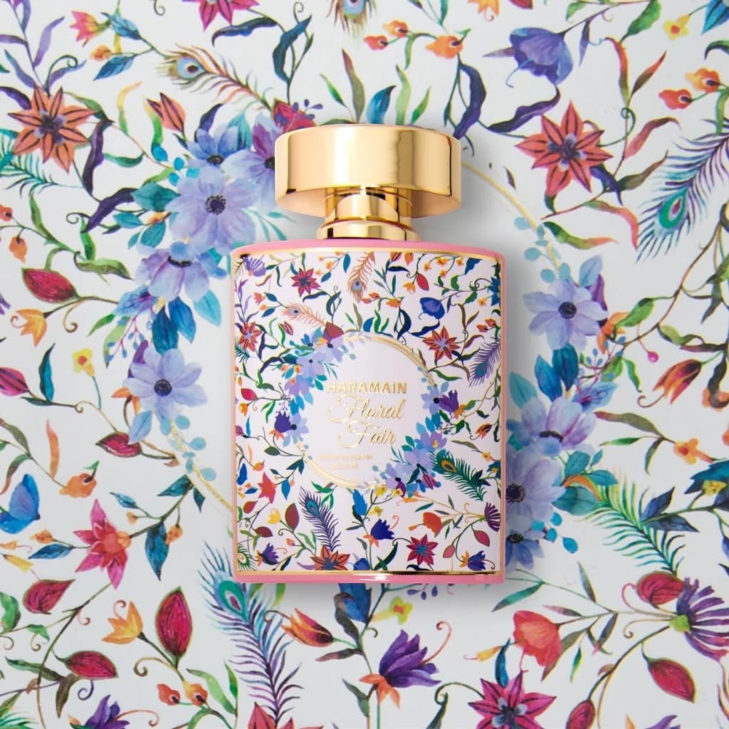 Al Haramain Floral Fair Extrait de Parfum Spray 100ml | Arabian Perfume for Women | Luxury Unisex Fragrance