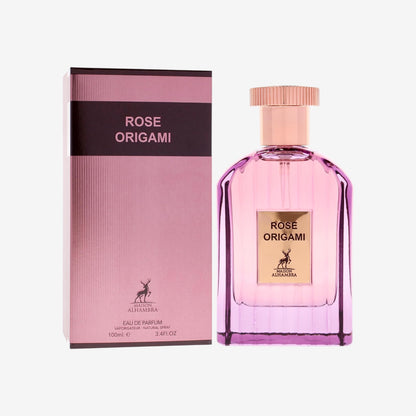 Maison Alhambra Rose Origami Eau de Parfum, Spray, Uni, 100 ml