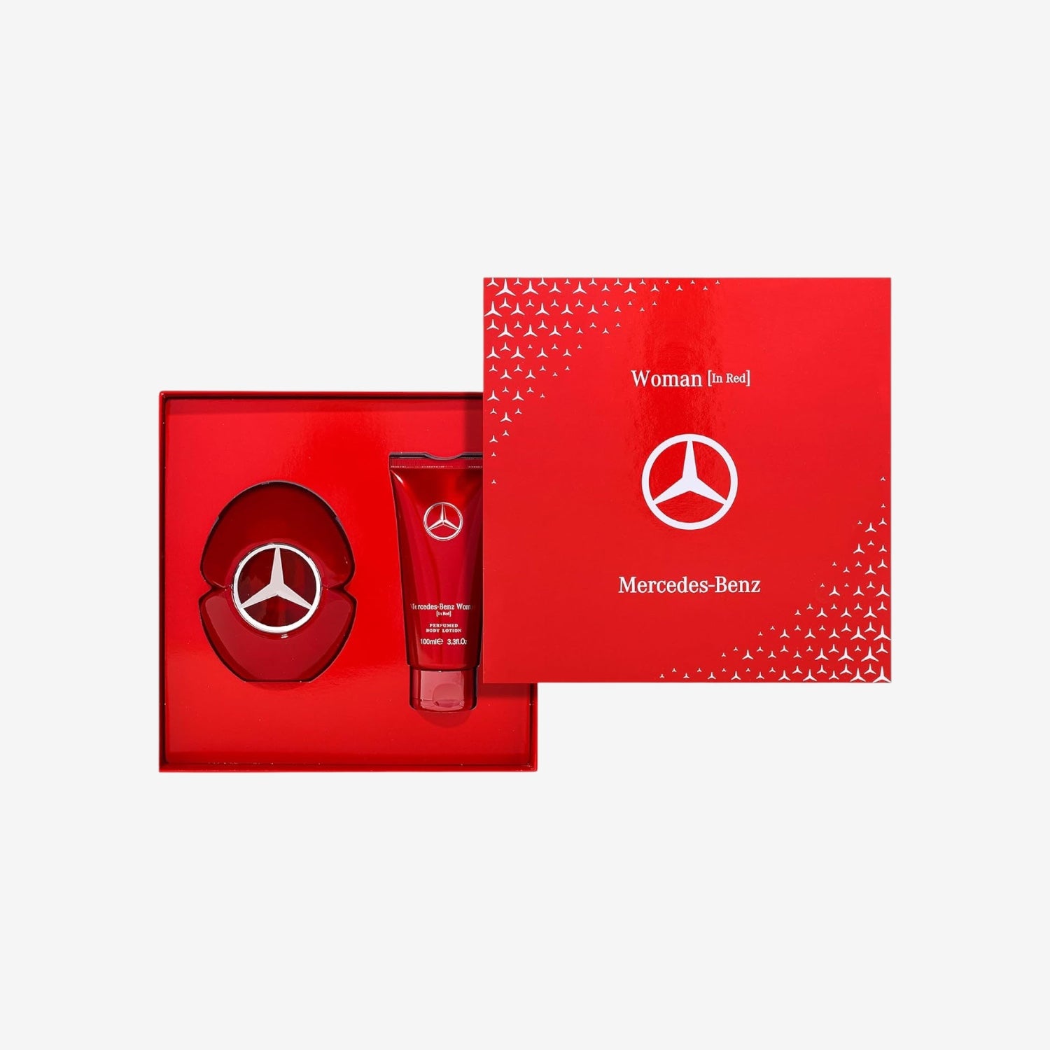 Mercedes-Benz Woman Red Geschenkeset EdP Parfum Duschgel