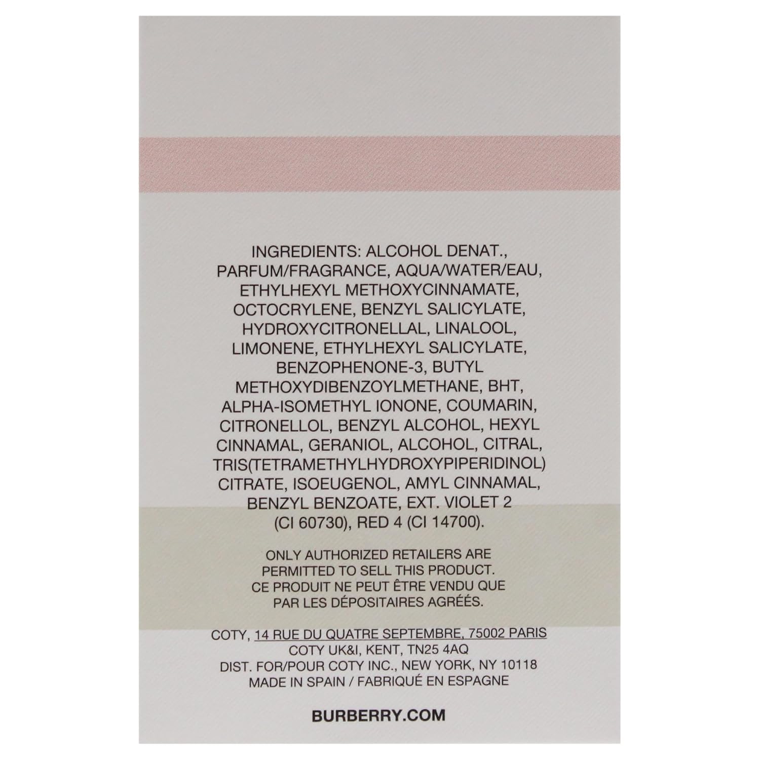 Burberry Touch, femme/woman, Eau de Parfum, 50 ml