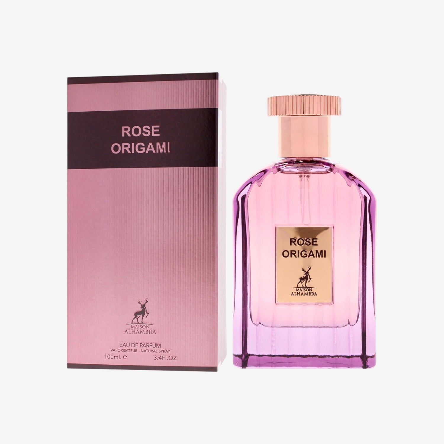 Maison Alhambra Rose Origami Eau de Parfum, Spray, Uni, 100 ml